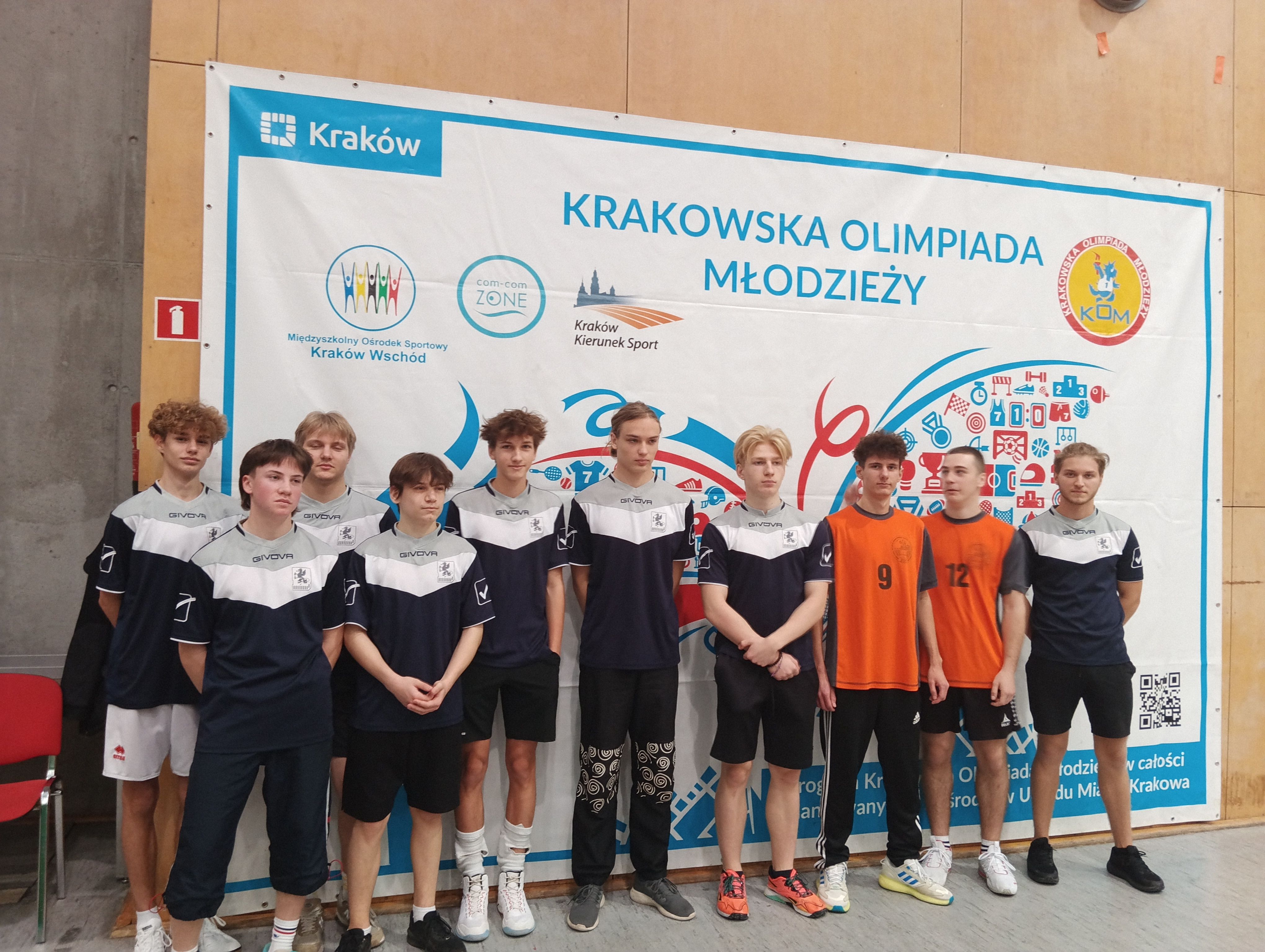 Męska piłka siatkowa - Krakowska Olimpiada Młodzieży