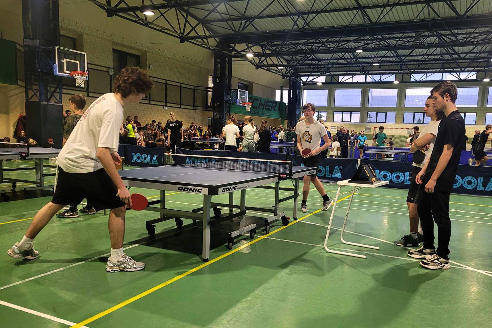 Międzyszkolne zawody w tenisie stołowym