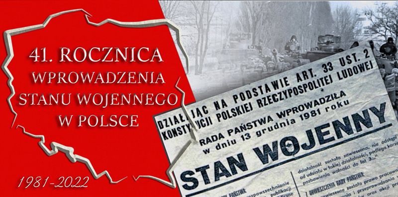Pamiętajmy! 41. rocznica wprowadzenia stanu wojennego w Polsce
